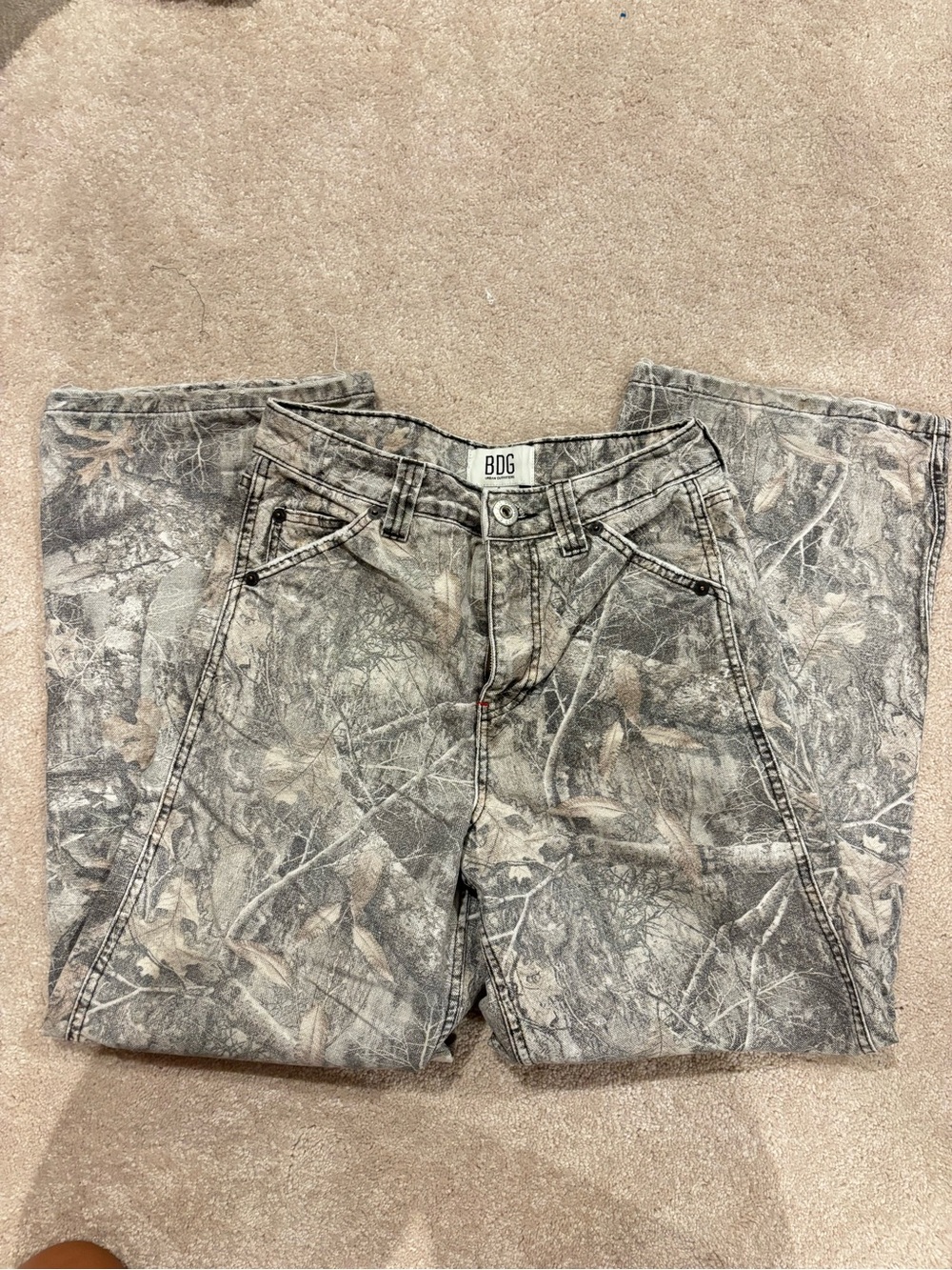 BDG Camouflage Jeans